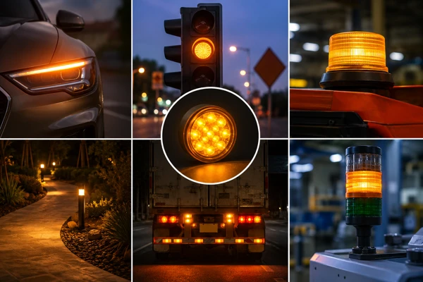 What Are Amber LED Lights Used For