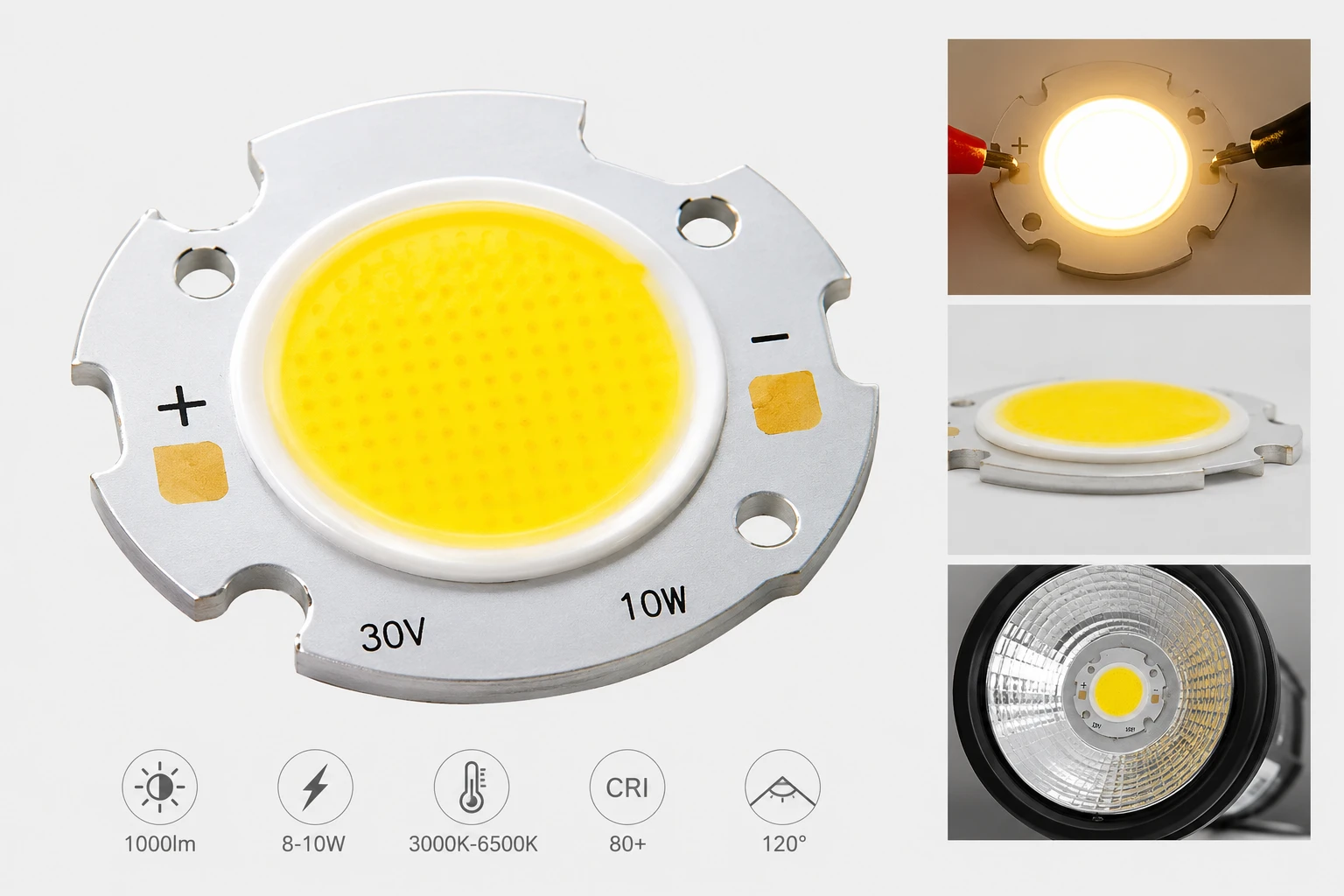LED Array Chip on Board 1000 Lumen