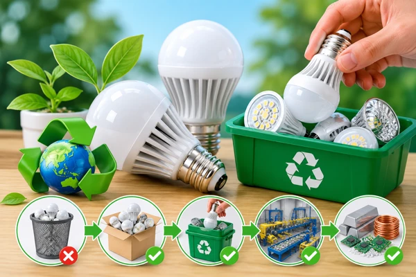 How to Dispose of LED Light Bulbs