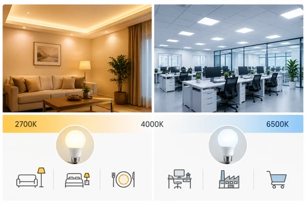 What Is the Difference Between Warm White and Cool White LED Lighting