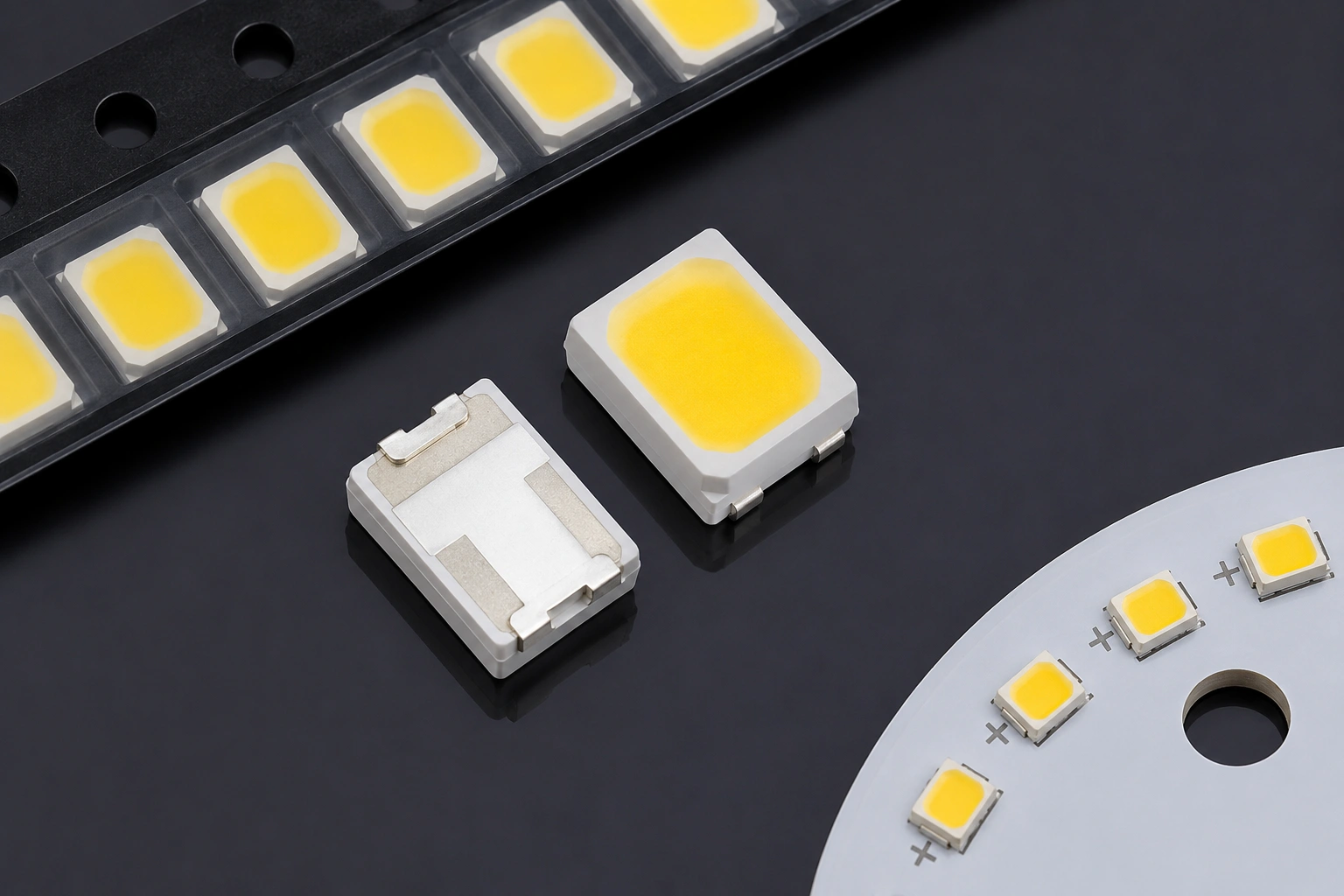 2835 1W 3V 350ma LED