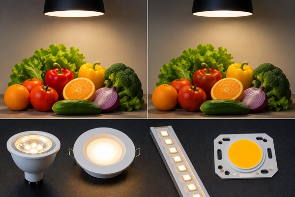 LED Lights with High CRI