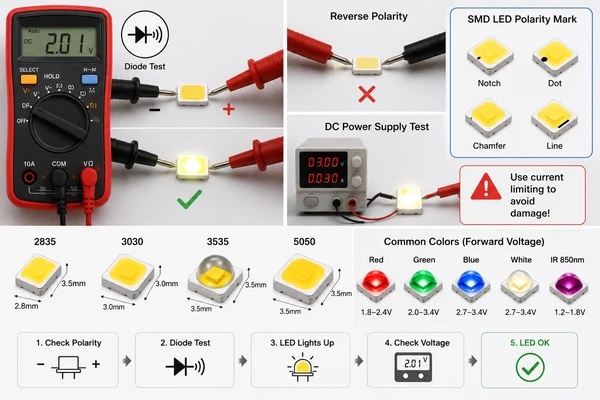 How to Test an SMD LED