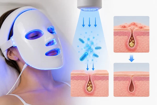 What Does Blue LED Light Do for Skin