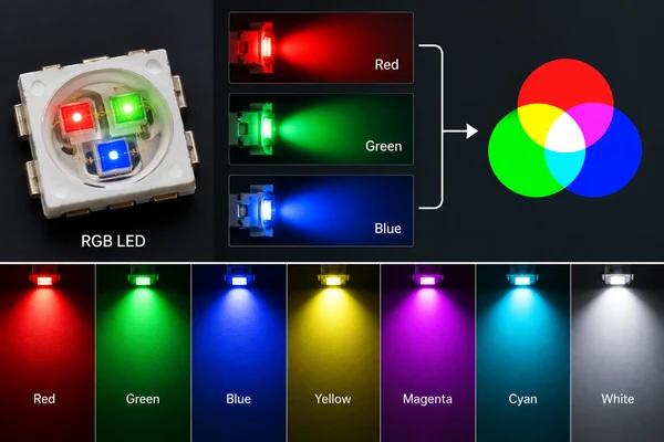 How Do LEDs Change Colour