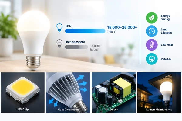 How Long Do LED Bulbs Last