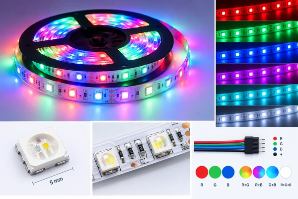 SMD 5050 RGB LED Strip Light