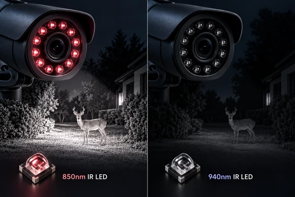 850nm vs 940nm IR LED