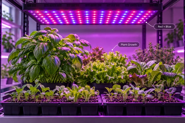 Are Purple LED Lights Good for Plants